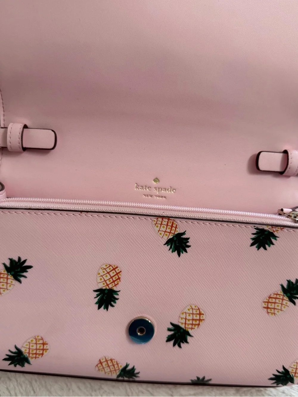 Kate Spade Staci Pineapple Small Flap Crossbody NWT